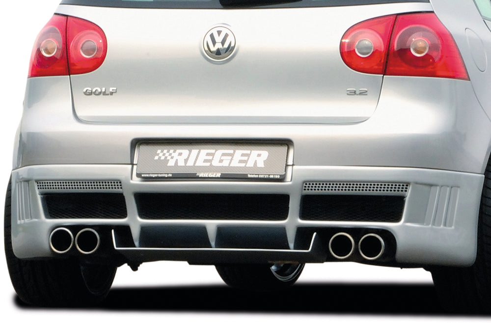 Rieger 00059328 VW Mk5 Golf Rear Diffuser