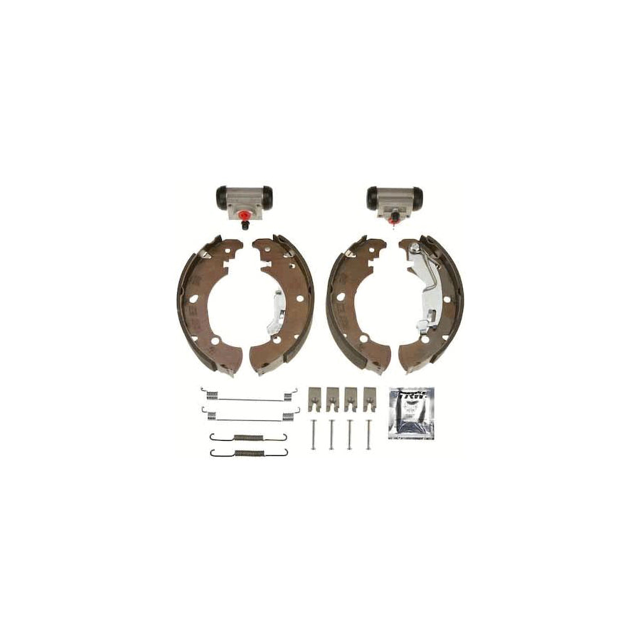 TRW Brake Kit BK1766 Brake Shoe Set with wheel brake cylinder