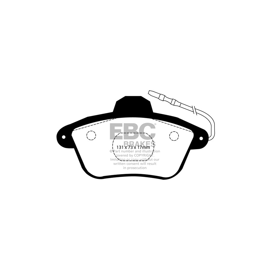 EBC PLK1716 Renault Clio Mk2 Yellowstuff Pads and Brake Line Performance Pack 3 | Duco Car Parts UK Car Parts