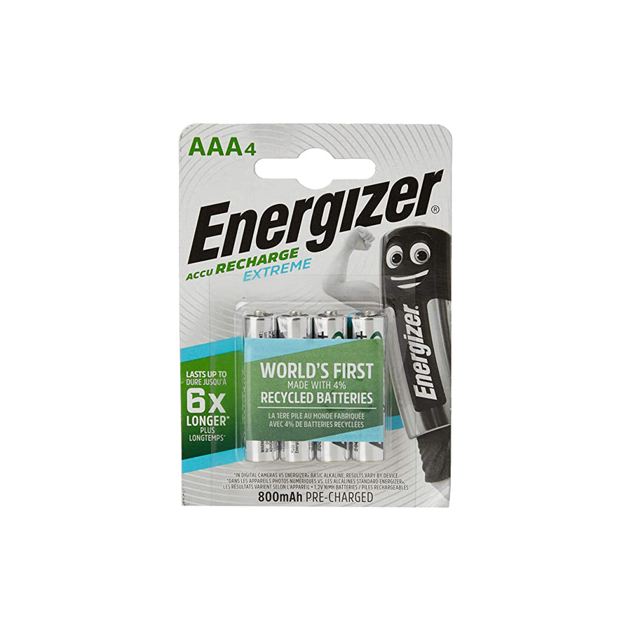 ENERGIZER AAA (HR03), Extreme E300324700 Battery 1.2V, 800mAh, standard, 4