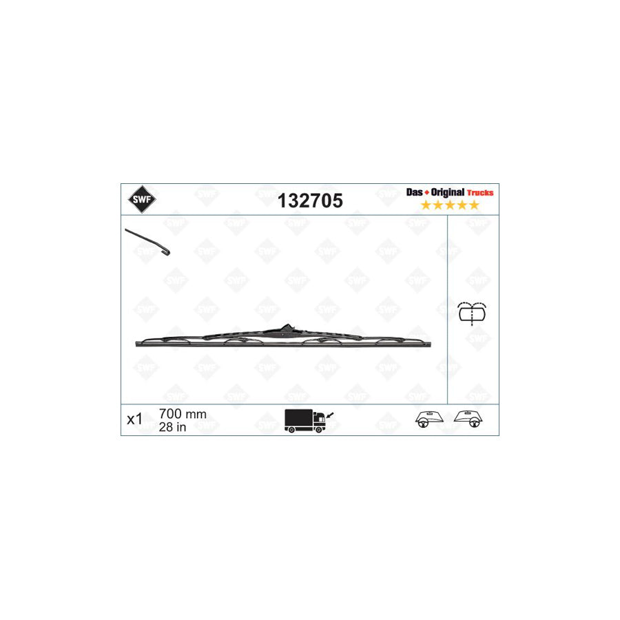 Swf 132705 Original Trucks Wiper Blade | Duco Car Parts UK Car Parts