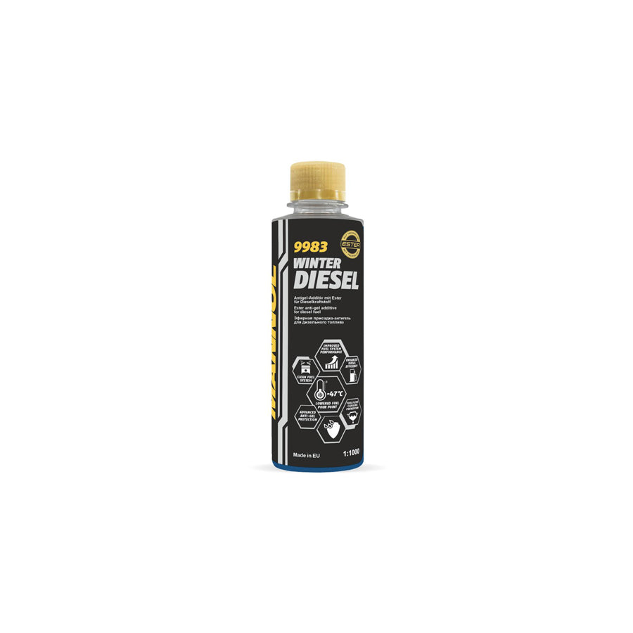 MANNOL Winter Diesel MN9983-025PET Engine Oil Additive | Duco Car Parts UK Car Parts