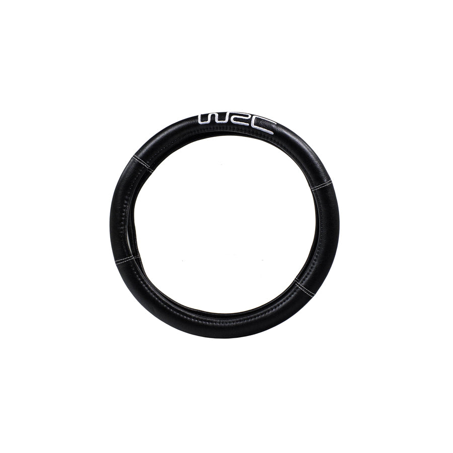 WRC 007380 Steering wheel cover Black, ?: 35-38cm, Leather