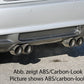 Rieger 00050255 BMW 3 Series E46 Rear Diffuser