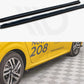 Maxton Design PE-208-2-SD1T Side Skirts Diffusers Peugeot 208 MK2 (2019-) | Duco Car Parts UK Car Parts