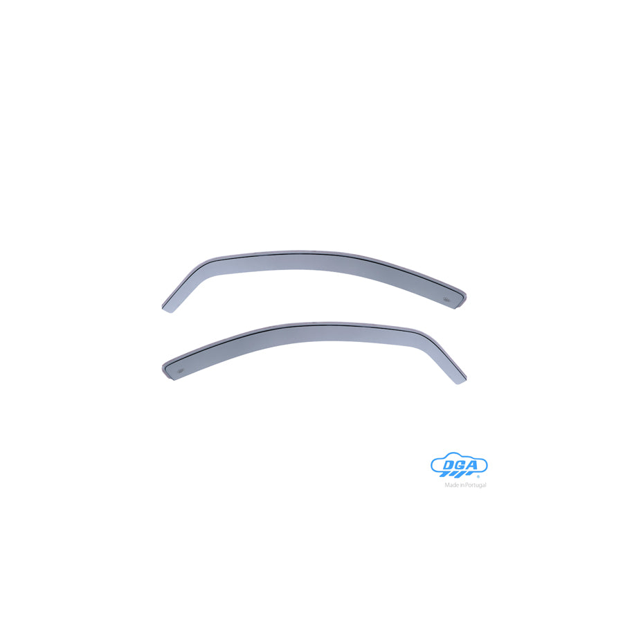 DGA 06403 Wind deflectors for DACIA Duster Off-Road Arrow direction, Front, inner