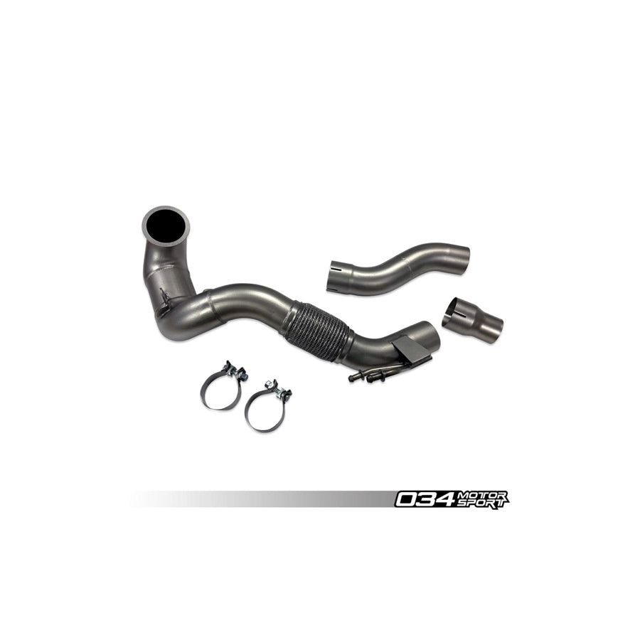 034Motorsport Audi VW EA888 MQB 8V.5 MK7.5 Cast Stainless Steel Performance Downpipe (Inc. S3, RS3, Golf GTI & Golf R)