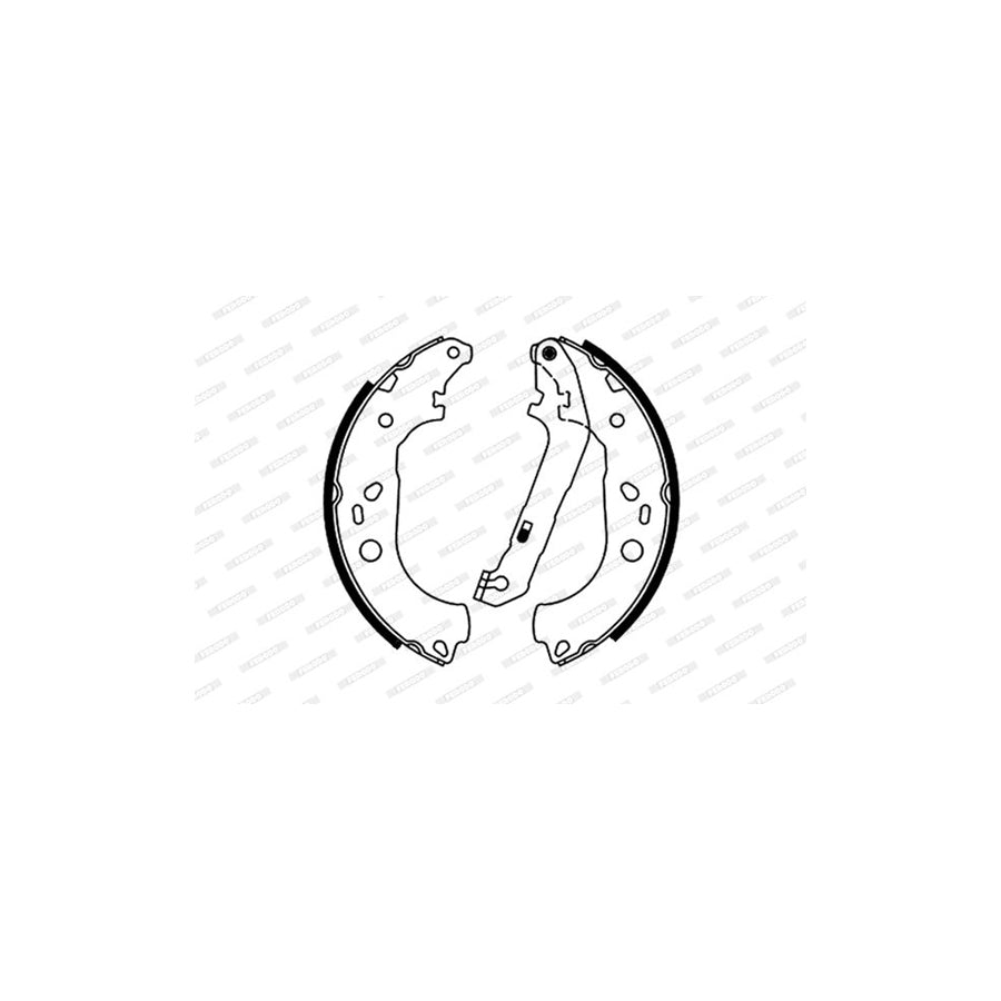FERODO PREMIER FSB687 Brake Shoe Set