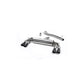MillTek Audi 2.0TFSI 8S TTS Non-Resonated Cat-Back Exhaust