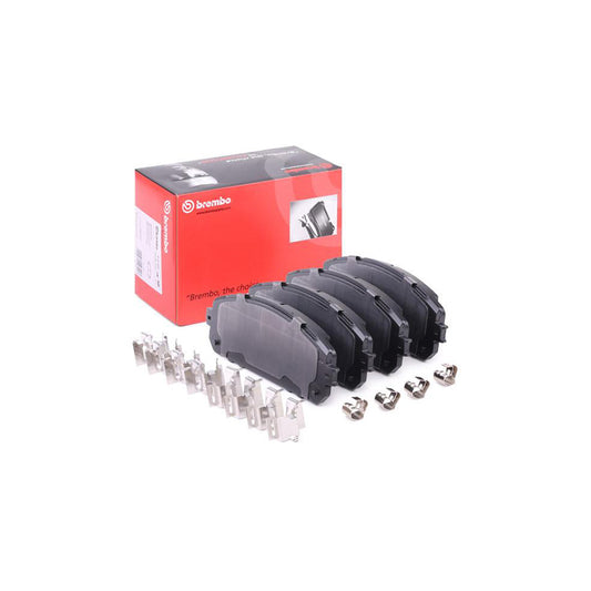 Brembo P 37 021 Brake Pad Set For Jeep Cherokee V Kl With Acoustic Wear Warning