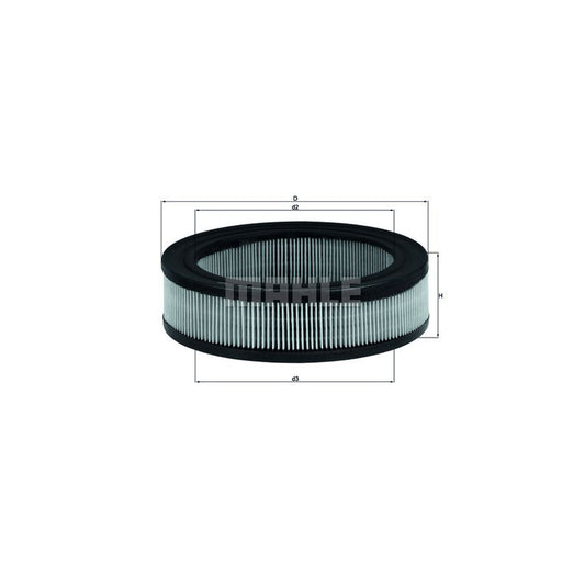 MAHLE ORIGINAL LX 167 Air Filter Filter Insert