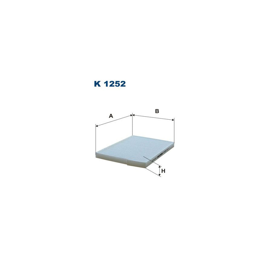 Filtron K 1252 Pollen Filter For Renault Koleos I (Hy) | Duco Car Parts UK Car Parts