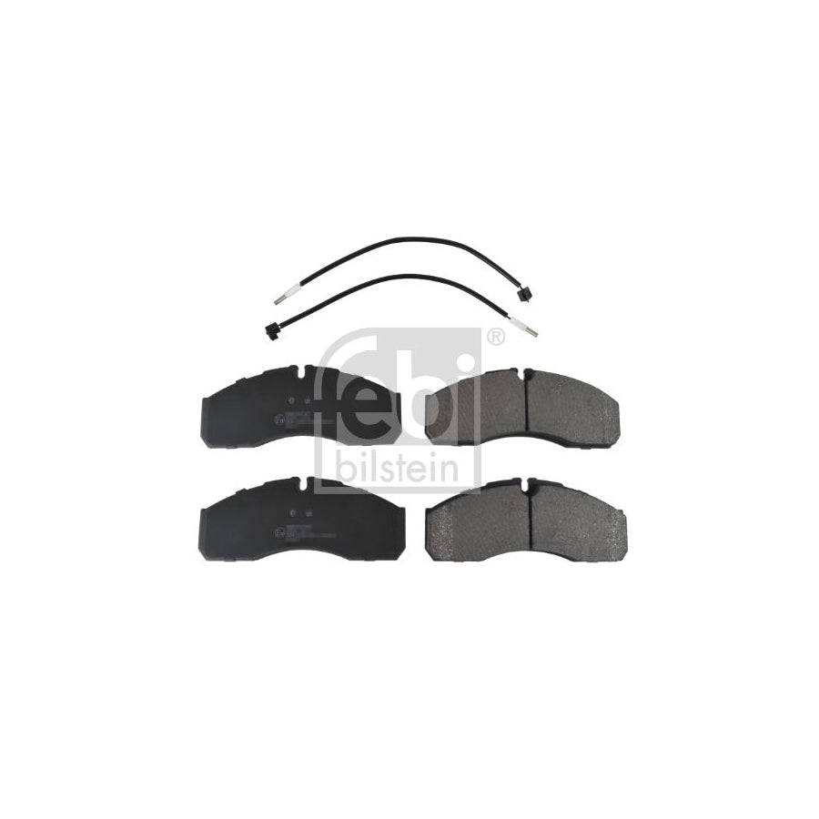 Febi Bilstein 16706 Brake Pad Set For Iveco Daily Front Axle Incl Wear Warning Contact With Attachment Material