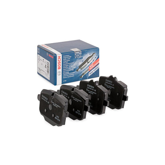 Bosch 0986494759 Brake Pad Set With Anti Squeak Plate BP1933