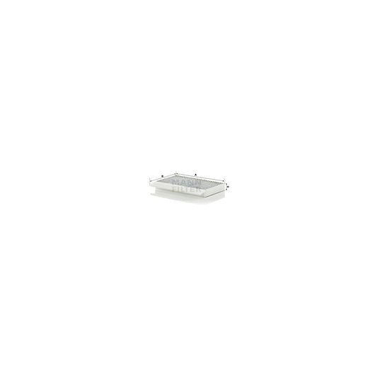 MANN-FILTER CUK 27 021-2 Pollen filter suitable for MERCEDES-BENZ S-Class Activated Carbon Filter