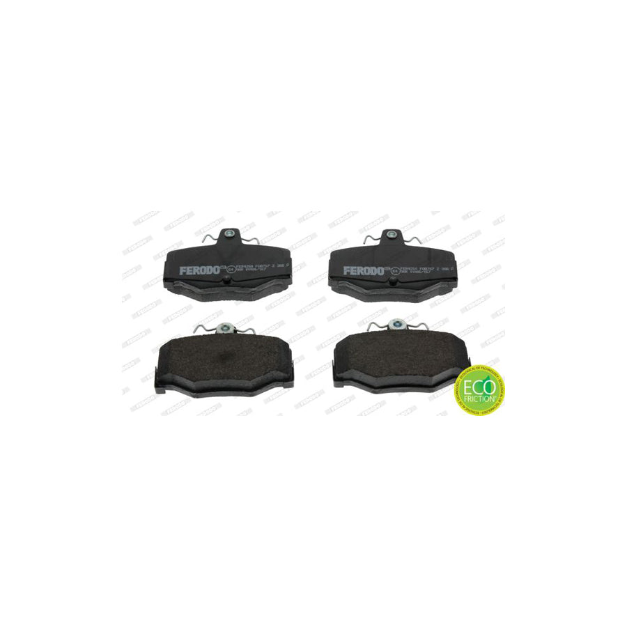 Ferodo Premier Eco Friction Fdb707 Brake Pad Set Not Prepared For Wear Indicator Without Accessories