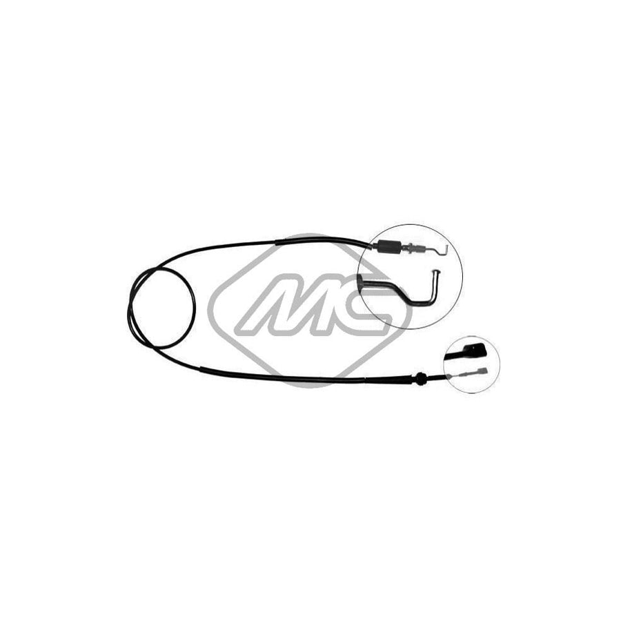 Metalcaucho 83831 Throttle Cable for VW TRANSPORTER | Duco Car Parts UK Car Parts