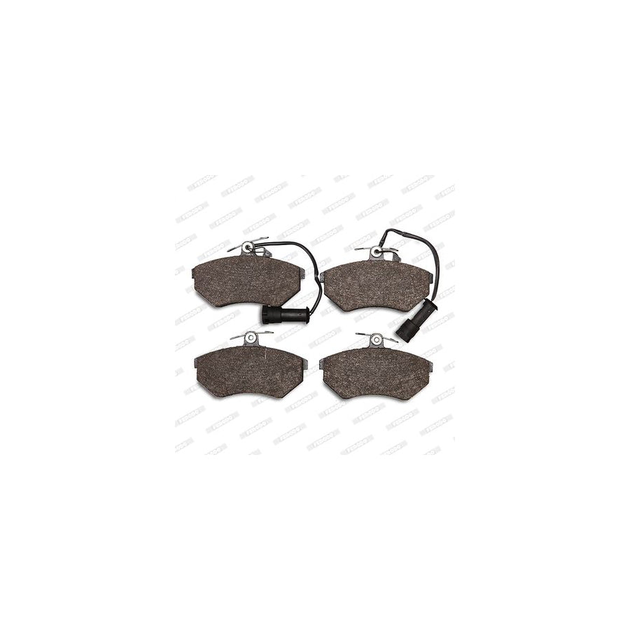 Ferodo Sl Fsl1541 Brake Pad Set Not Prepared For Wear Indicator With Piston Clip With Accessories
