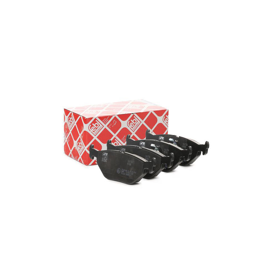 Febi Bilstein 16176 Brake Pad Set Rear Axle Prepared For Wear Indicator