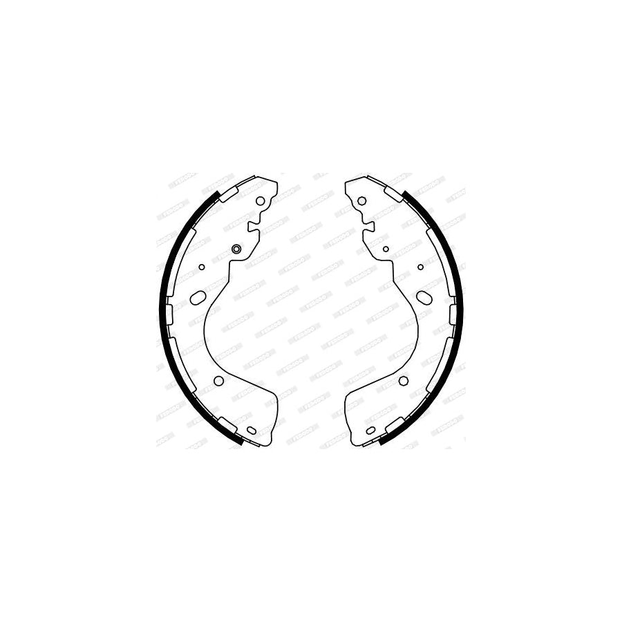 FERODO PREMIER FSB4108 Brake Shoe Set