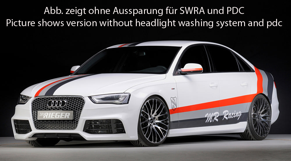 Rieger 00055545 Audi B8 B81 Front Bumper (A4 & S4)