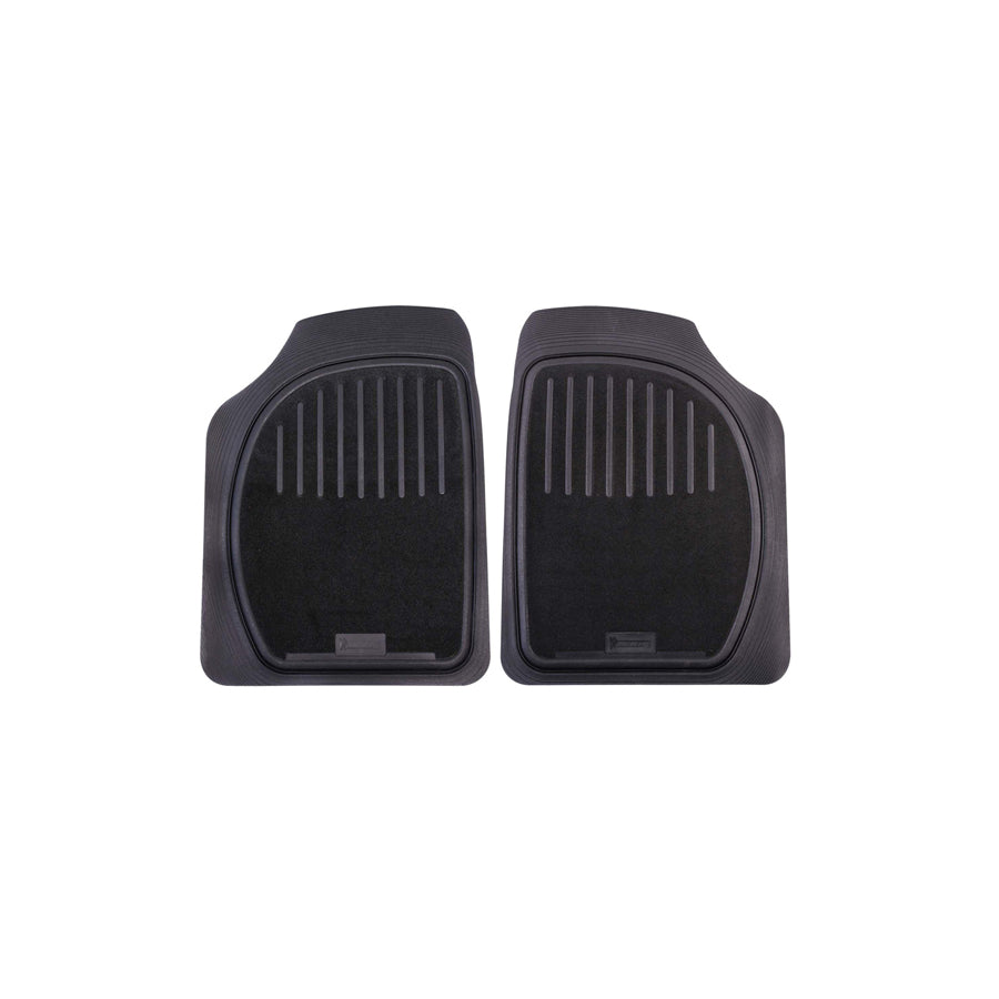 Michelin Universal fit 009074 Floor mat set Elastomer, Front, Quantity: 2, Black