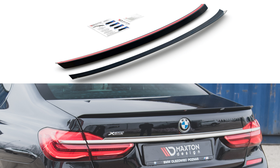 Maxton Design BM-7-11-MPACK-CAP1T Spoiler Cap BMW Series 7 G11 M-Pack | Duco Car Parts UK Car Parts
