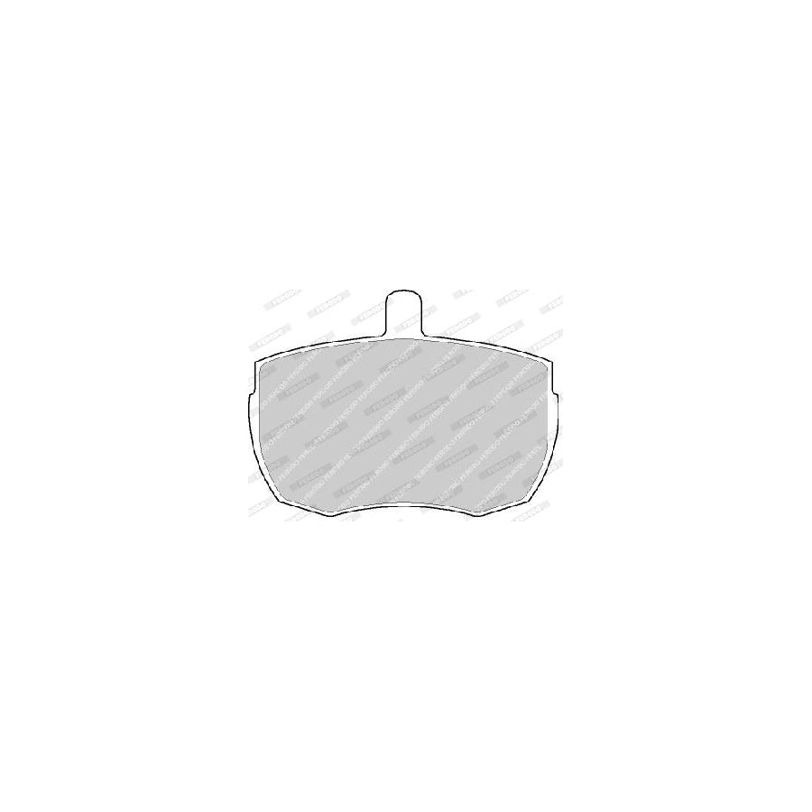 Ferodo Premier Eco Friction Fvr886 Brake Pad Set For Ford Transit Not Prepared For Wear Indicator With Accessories