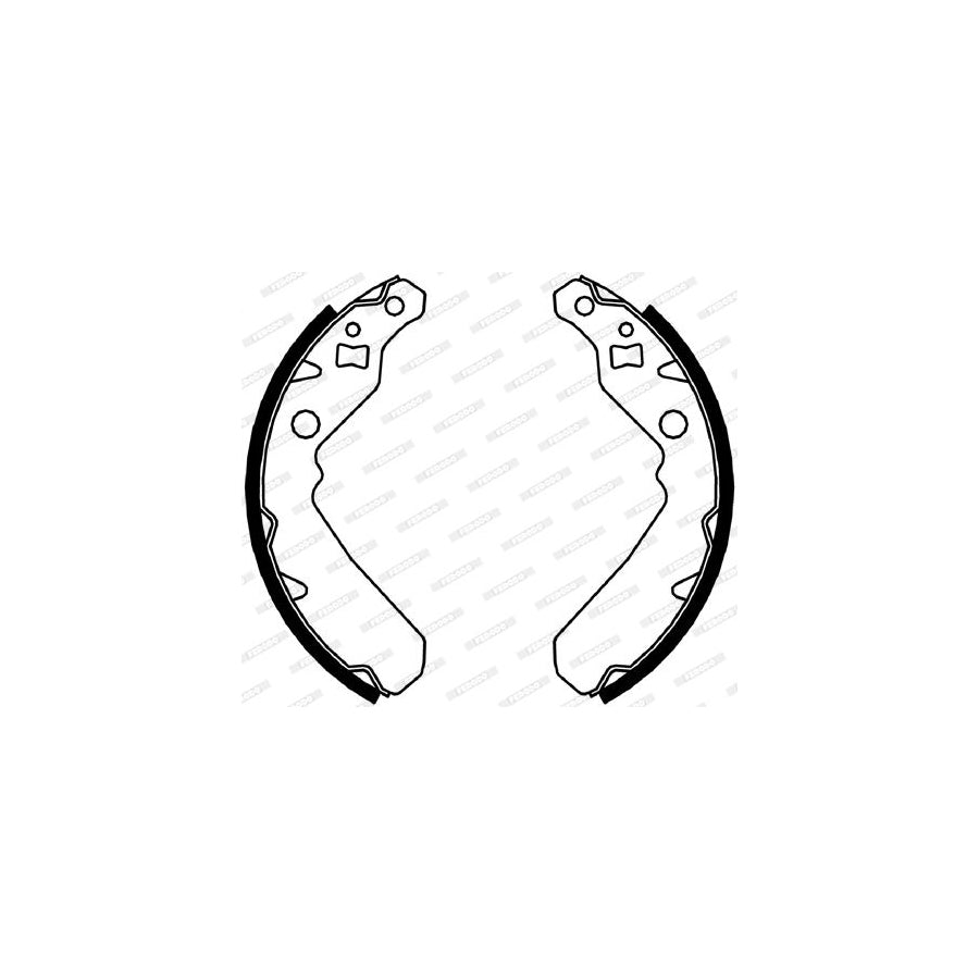 FERODO PREMIER FSB4041 Brake Shoe Set for DAIHATSU CUORE MIRA