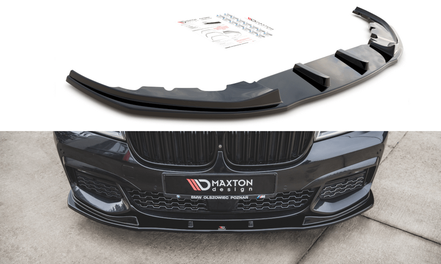 Maxton Design BM-7-11-MPACK-FD2T Front Splitter V.2 BMW Series 7 G11 M-Pack | Duco Car Parts UK Car Parts