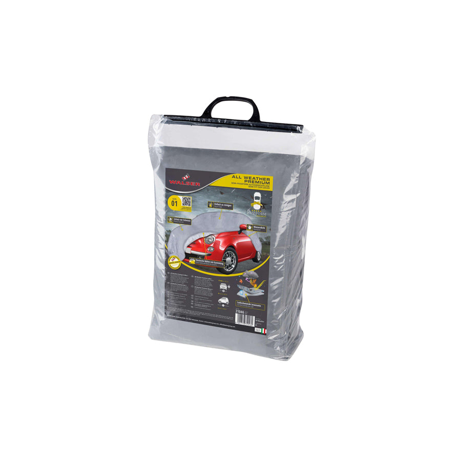 WALSER All Weather Premium 31046 Car cover 1 163x382 cm, Grey
