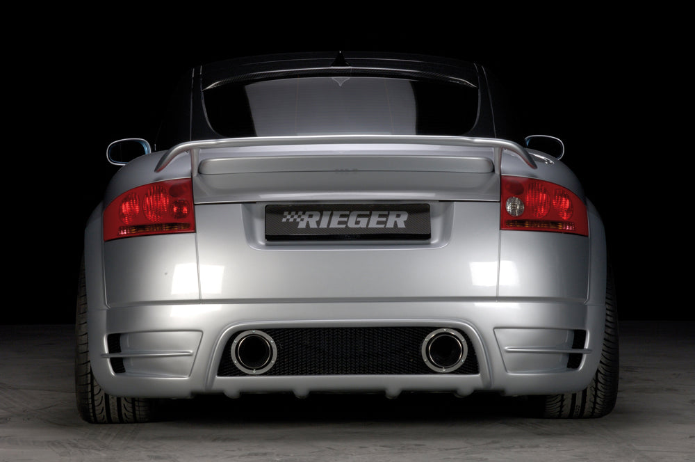 Rieger 00055115 Audi 8N TT Rear Diffuser -  Matte Black