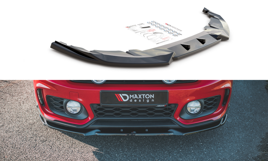 Maxton Design MC-CO-2-JCW-FD1T Front Splitter V.1 Mini Countryman JCW F60 | Duco Car Parts UK Car Parts