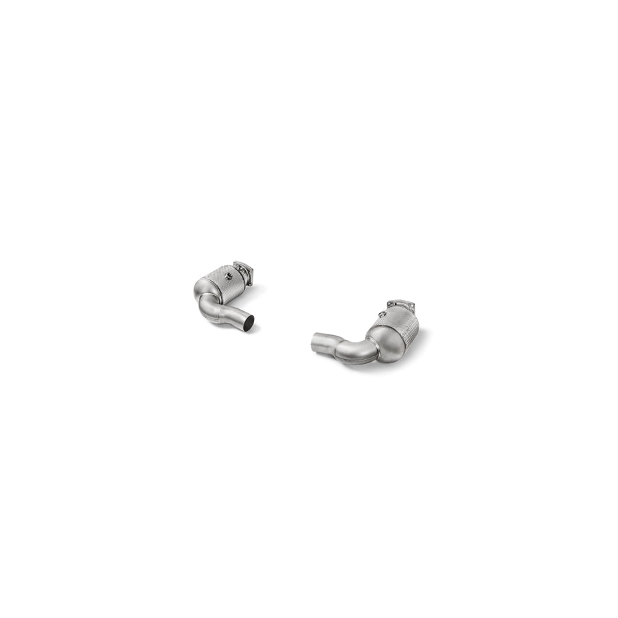 Akrapovic Porsche 991.2 911 Turbo Stainless Steel Catalytic Link Pipe Set