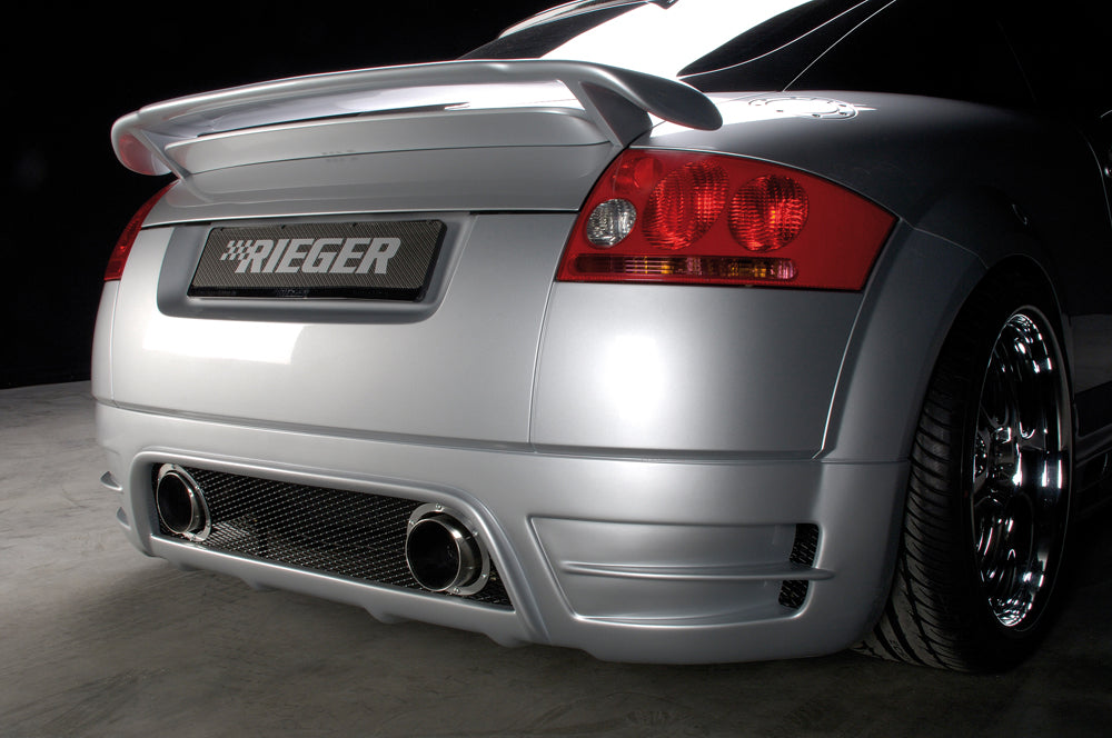 Rieger 00055115 Audi 8N TT Rear Diffuser -  Matte Black