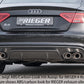 Rieger 00088040 Audi B8 B81 A5 Rear Diffuser