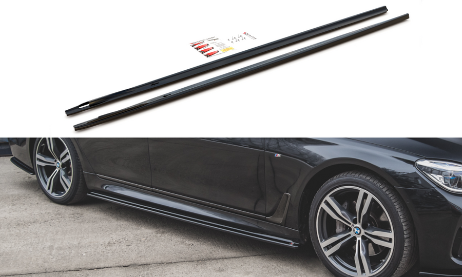 Maxton Design BM-7-11-MPACK-SD1T Side Skirts Diffusers BMW Series 7 G11 M-Pack | Duco Car Parts UK Car Parts