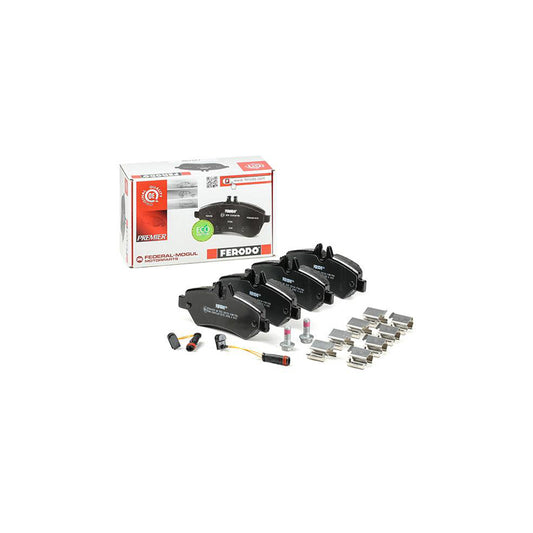 Ferodo Premier Eco Friction Fvr1780 Brake Pad Set Incl Wear Warning Contact With Brake Caliper Screws With Accessories