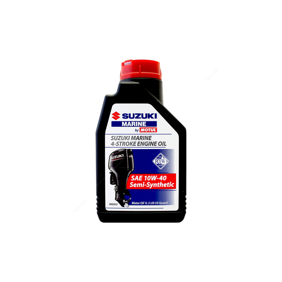 Motul Suzuki Marine 4T 10w-40 4 Stroke Semi Synthetic Boat Engine Oil 1l