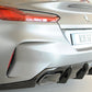 Rieger 00088215 BMW Z4 G4Z/G29 Rear Diffuser for Original Tailpipe Left & RIght - Glossy Black