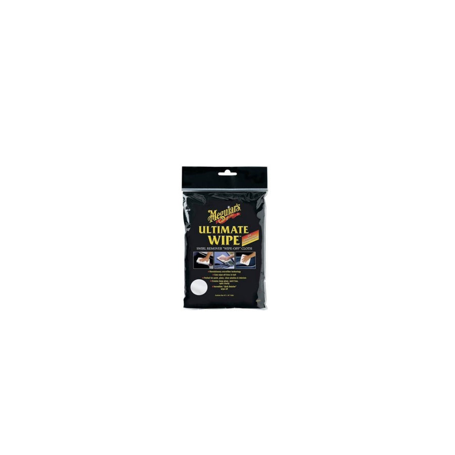MEGUIARS ULTIMATE, WIPE POLISHING CLOTH E100EU Car cleaning cloths 300g, Width: 40cm, Length: 40cm