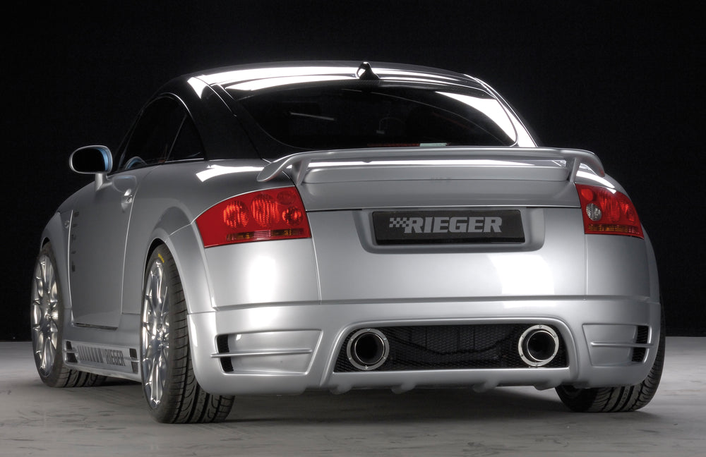 Rieger 00055115 Audi 8N TT Rear Diffuser -  Matte Black