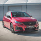 Maxton Design Peugeot 308 Gt MK2 Facelift (2017-) Front Splitter V1