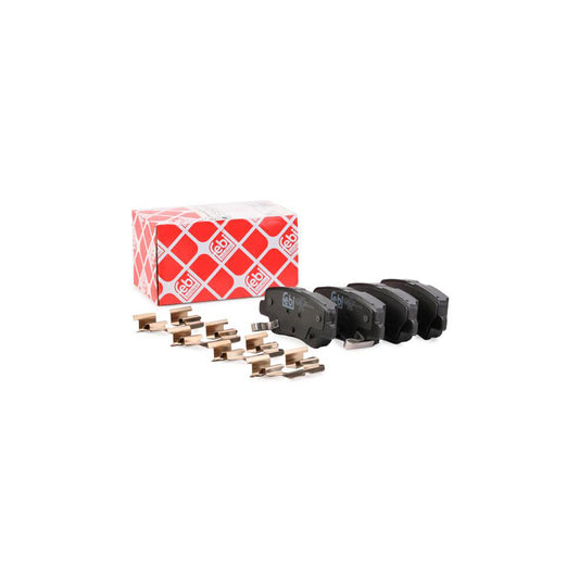 Febi Bilstein 116378 Brake Pad Set Rear Axle With Acoustic Wear Warning With Attachment Material
