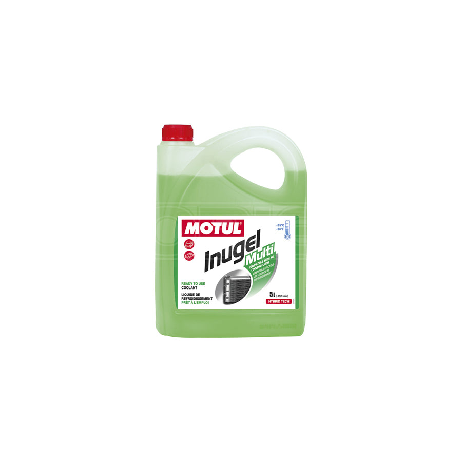 Motul Inugel Multi -25 Degrees Celsius Antifreeze / Coolant - Ready to use 5l