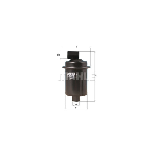 MAHLE ORIGINAL KL 516 Fuel filter for HYUNDAI Amica / Atoz (MX) In-Line Filter