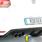Rieger 00088039 VW 6R Mk6 Polo Rear Diffuser
