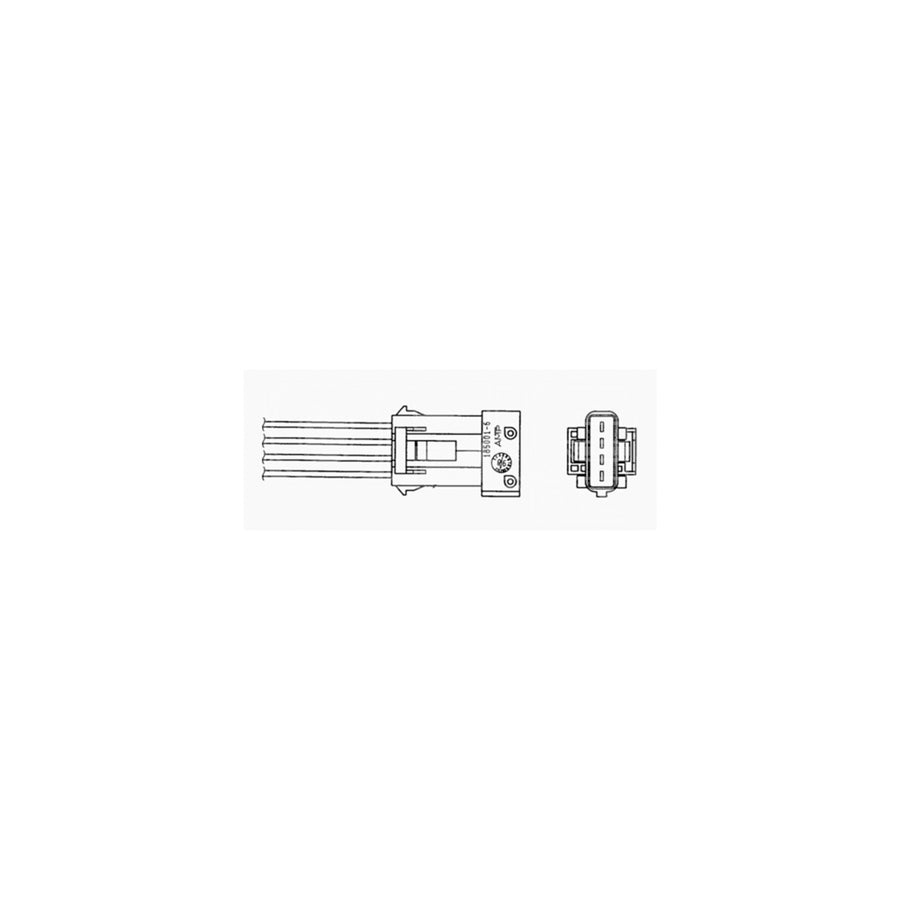 NTK Lambda Sensor / O2 Sensor (NGK 91870) - OZA806-EE26