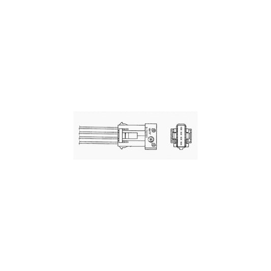 NTK Lambda Sensor / O2 Sensor (NGK 91870) - OZA806-EE26