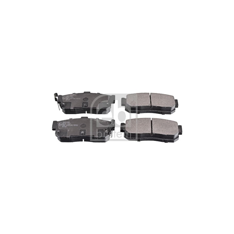 Febi Bilstein 16272 Brake Pad Set Rear Axle With Acoustic Wear Warning